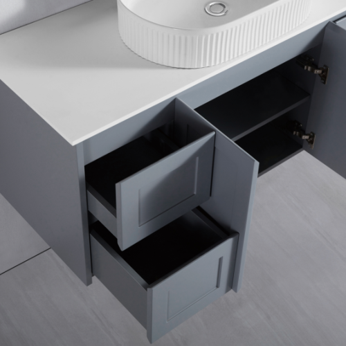 VANITIES - Luna Wall Hung Vanity from Cabinet Only