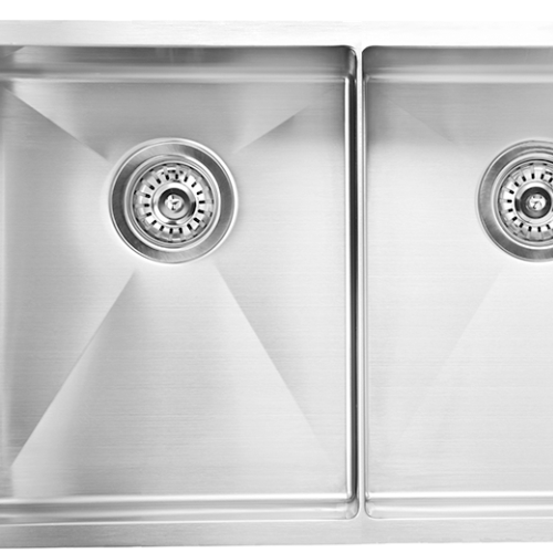 SINKS AND TROUGHS - Stainless Steel Double Bowl Sink