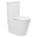 Venezia Closed Coupled Back To Wall Rimless Comfort Toilet Suite With Seat