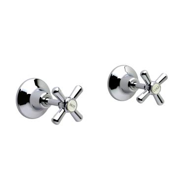 Jas Wall Top Assembly - Chrome
