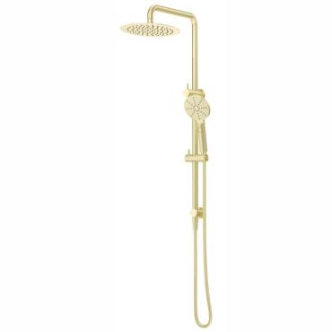 Mica Double Shower on Rail - French Gold