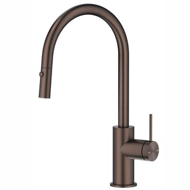Mica Pull Out Sink Mixer - Dusk Bronze