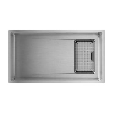 Novaq Handmade Kitchen Sink - Brushed Stainless Steel