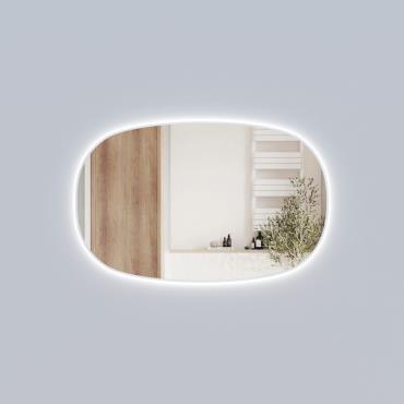 Valmont Horizontal 1100mm LED Mirror - White (Matt)
