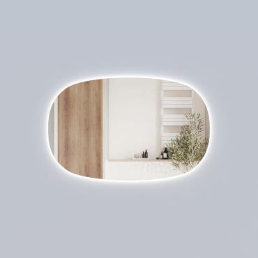 Valmont Horizontal 1100mm LED Mirror - Frameless