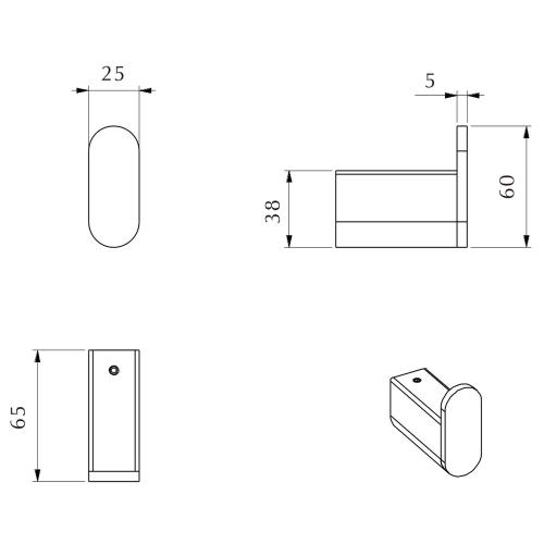 ACCESSORIES - Supra Robe Hook