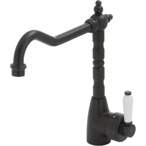 TAPWARE - Eleanor Shepherds Crook Sink Mixer Ceramic Handle