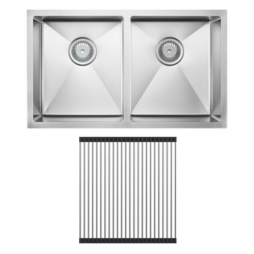 SINKS AND TROUGHS - Hana Anti-Scratch 27L/27l Double Bowl Sink