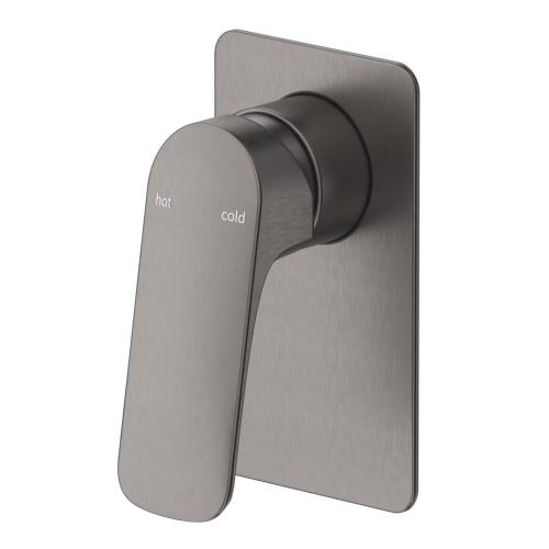 TAPWARE - Kaza Shower Mixer - Square Plate - Gunmetal