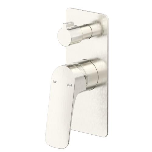 TAPWARE - Kaza Shower Mixer Diverter - 1P - Brushed Nickel