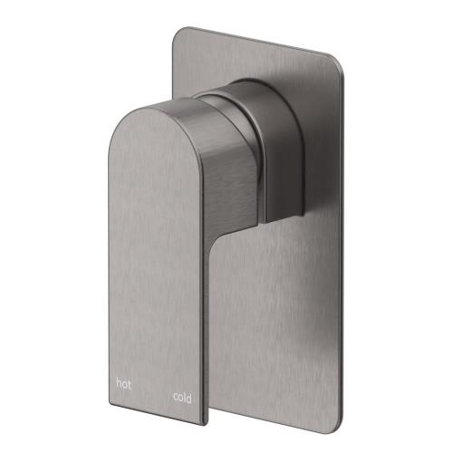 TAPWARE - Beki Shower Mixer - Square Plate - Gunmetal