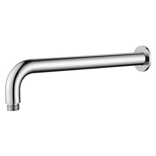 SHOWERS - Mica Wall Shower Arm - 450mm - Curved - Chrome