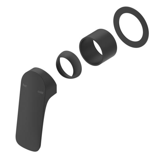 TAPWARE - Kaza Shower Mixer - Round Plate - Black