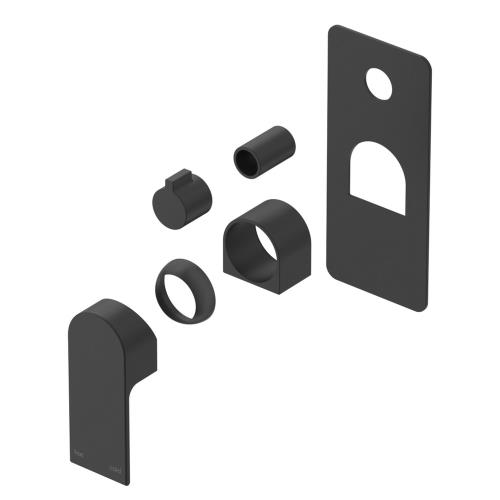 TAPWARE - Beki Shower Mixer - Square Plate - Black