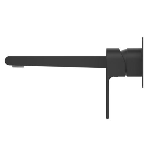 TAPWARE - Beki Wall-Spout Combo Single Plate- Black