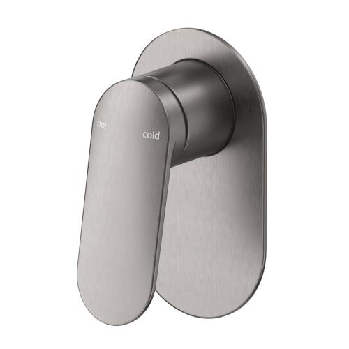 TAPWARE - Lantra Shower Mixer - Oval Plate - Gunmetal