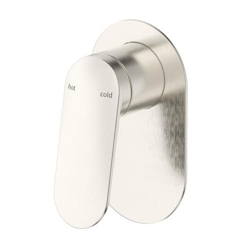 TAPWARE - Lantra Shower Mixer - Oval Plate - Brushed Nickel