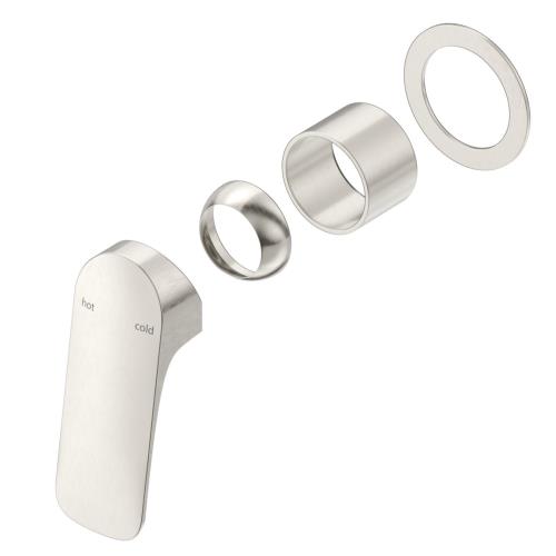 TAPWARE - Kaza Shower Mixer - Round Plate - Brushed Nickel