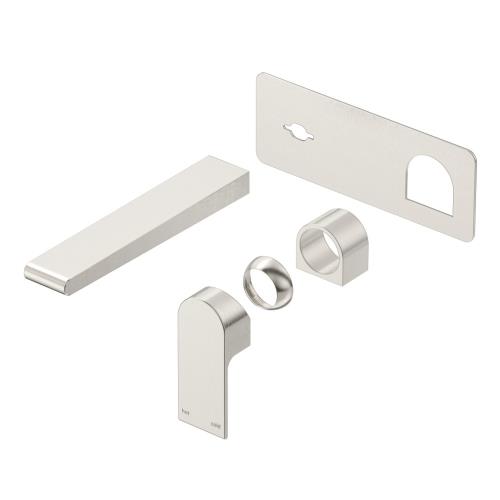 TAPWARE - Beki Wall-Spout Combo Single Plate - Brushed Nickel