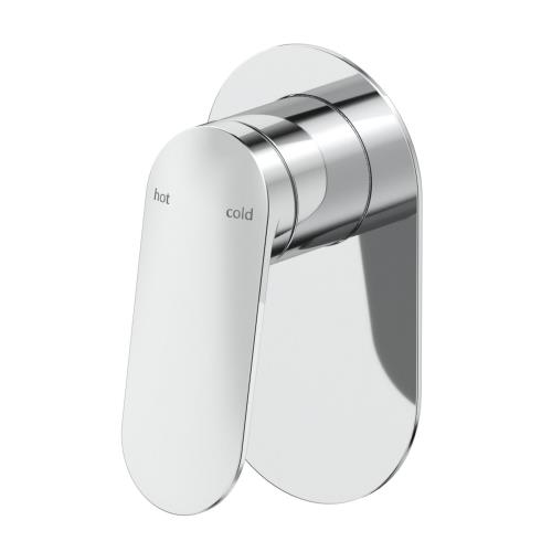 TAPWARE - Lantra Shower Mixer - Oval Plate - Chrome