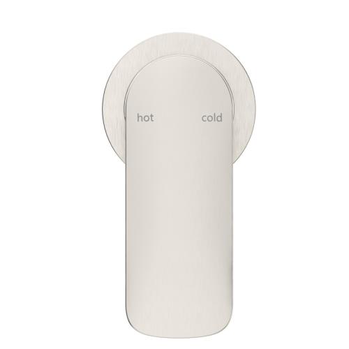 TAPWARE - Kaza Shower Mixer - Round Plate - Brushed Nickel