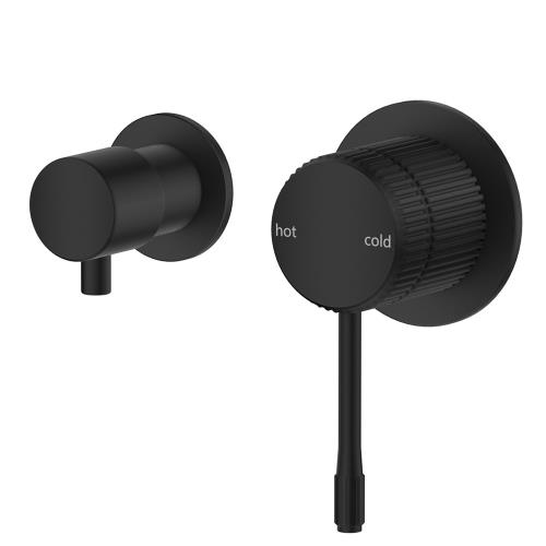 TAPWARE - Mica Fluted Shower Mixer Diverter - Sideways