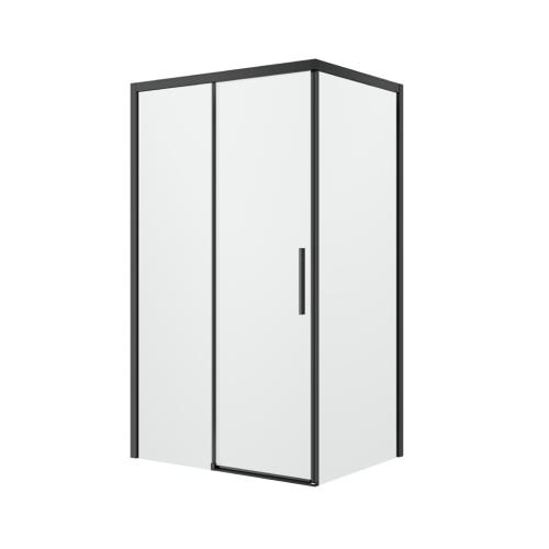 SHOWERS - 1200 x 900 Urban Sliding Shower Screen Black