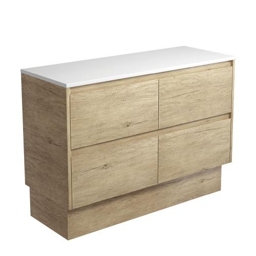 VANITIES - Amato Scandi Oak Floor Vanity Cabinet Only