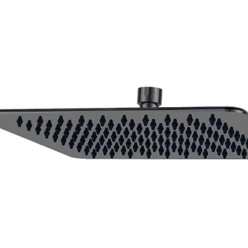 TAPWARE - 300mm Square Shower Head Black