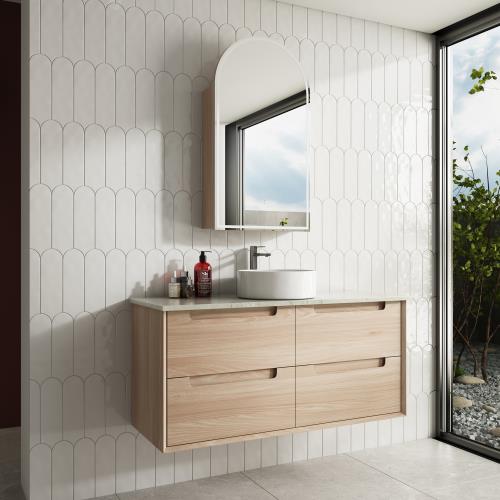 VANITIES - Ainsley Wall Hung Vanity Cabinet Only