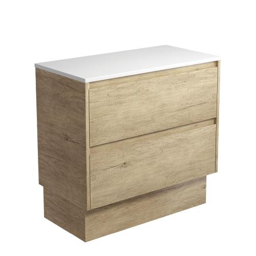 VANITIES - Amato Scandi Oak Floor Vanity Cabinet Only