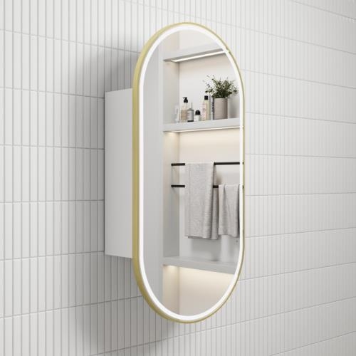 MIRRORS AND CABINETS - Beau Monde LED Shaving Cabinet