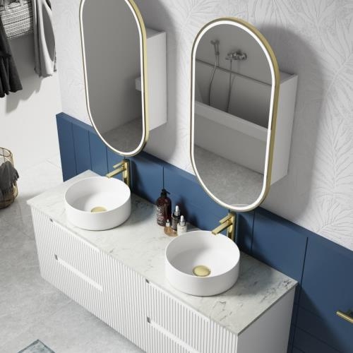 MIRRORS AND CABINETS - Beau Monde LED Shaving Cabinet