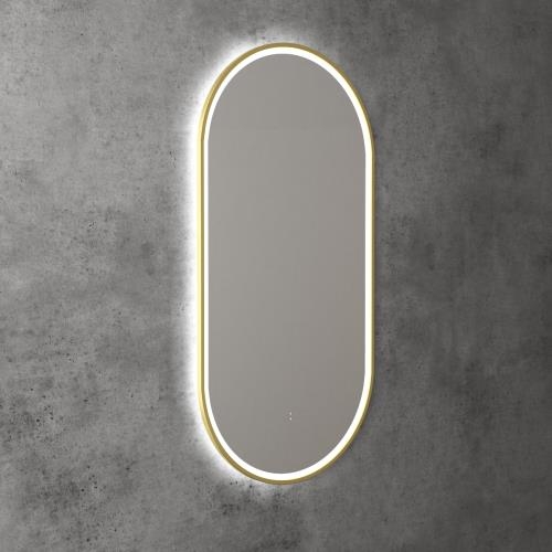 MIRRORS AND CABINETS - Beau Monde Pill Shape LED Mirror