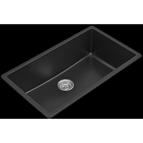 SINKS AND TROUGHS - BLACK Single Bowl Sink - LARGE