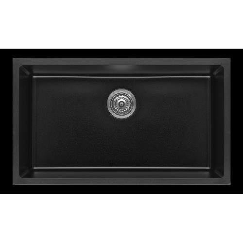 SINKS AND TROUGHS - BLACK Single Bowl Sink - LARGE