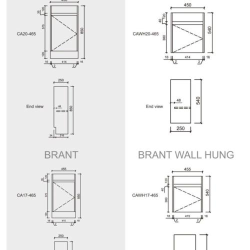 VANITIES - Brant Ensuite Vanity