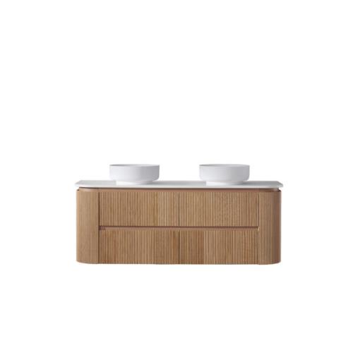 VANITIES - Bristol Vanity - Rosewood, 1500mm(Double Bowl)