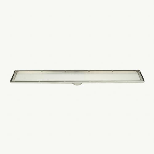 SHOWERS - Brushed Satin Shower Channel - Tile Insert