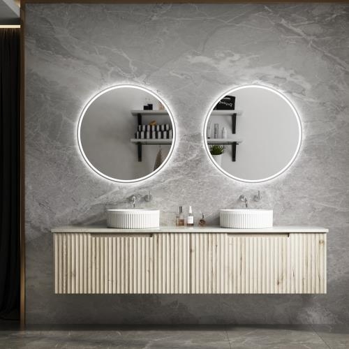 VANITIES - Calder Wall Hung Vanity w/ Ceramic Top