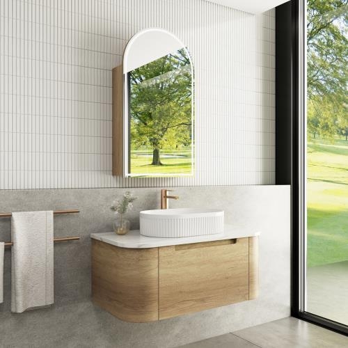 VANITIES - Carita Wall Hung Vanity Cabinet Only