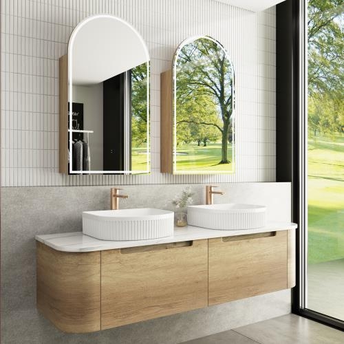 VANITIES - Carita Wall Hung Vanity Cabinet Only