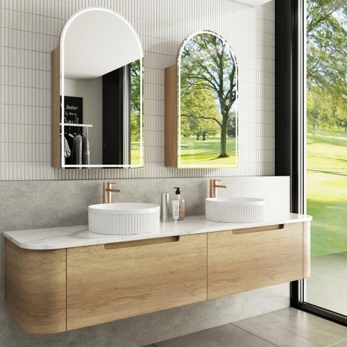 VANITIES - Carita Wall Hung Vanity Cabinet Only