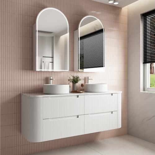 VANITIES - Curva Wall Hung Vanity Cabinet Only