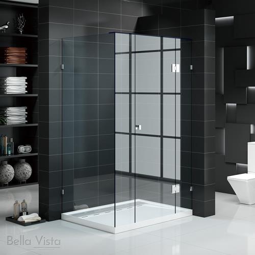 SHOWERS - Frameless Shower Screens Front & Return - 