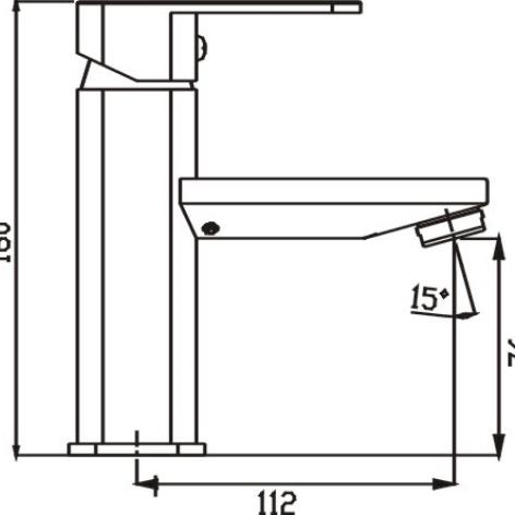 TAPWARE - Elegant Basin Mixer