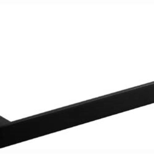 ACCESSORIES - Elegant Black Single Towel Rail