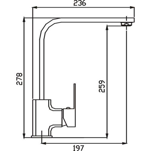 TAPWARE - Elegant Kitchen Mixer