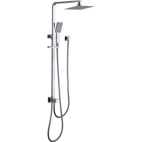 TAPWARE - Elegant Square 2 Hose Double Shower on Rail