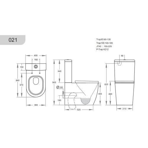 TOILETS - Elevated Toilet Suite